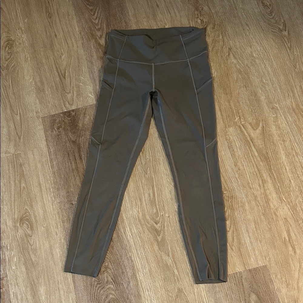 Lululemon Nude High-Waisted Leggings